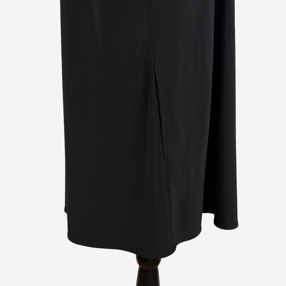 Joseph Ribkoff Black Puff Sleeve Flared Tunic Top US Size 14 Style No 233117 - Picture 8 of 14